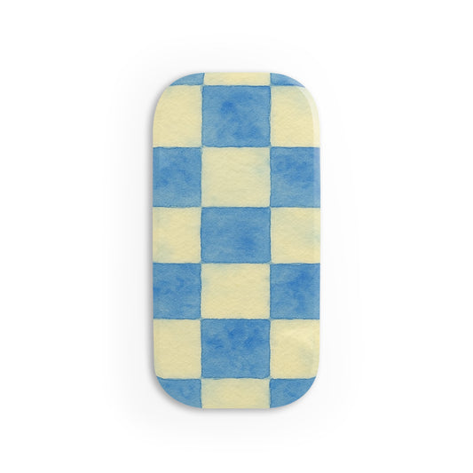 Blue Checkered Phone Grip/Stand