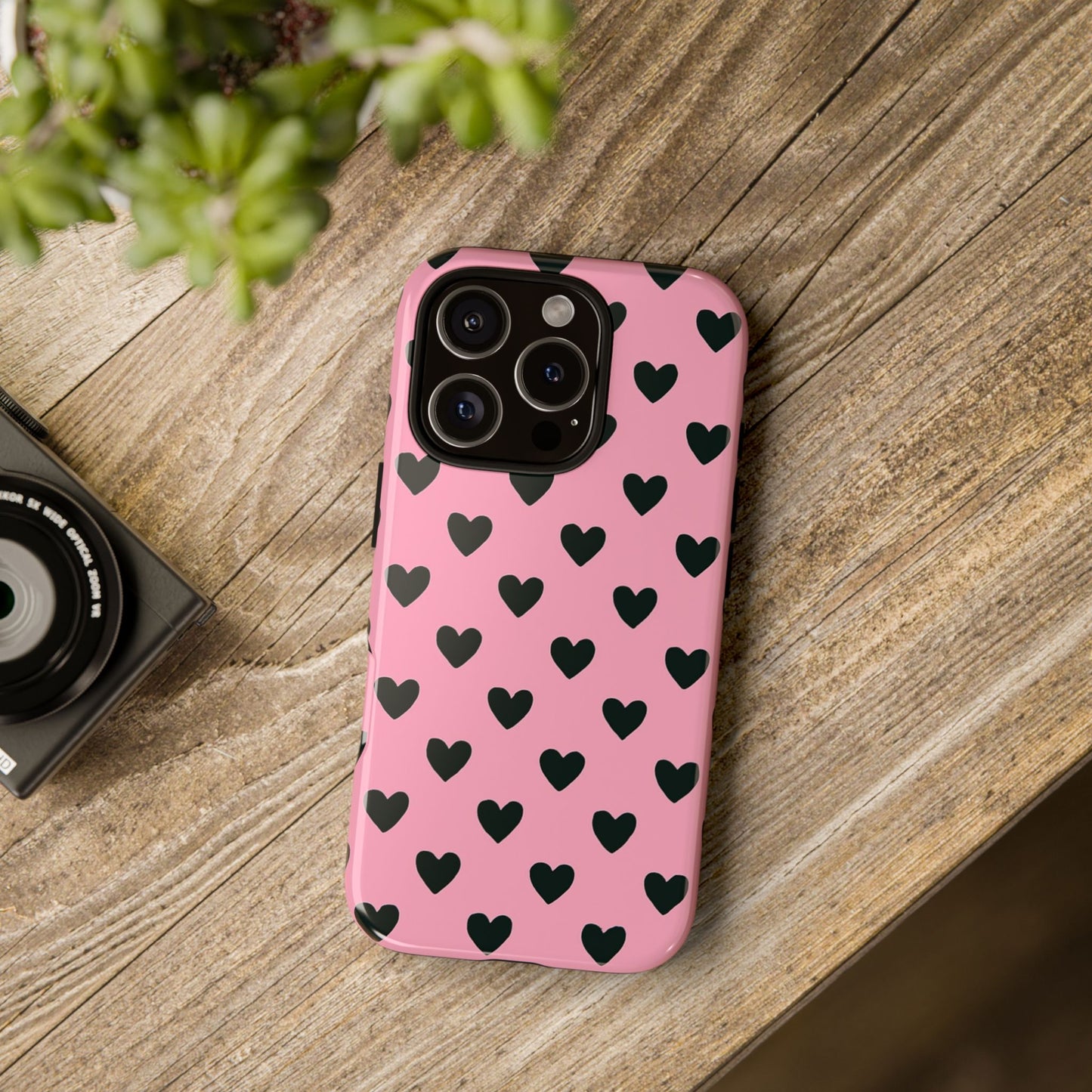 Pink Mini Hearts Phone Case