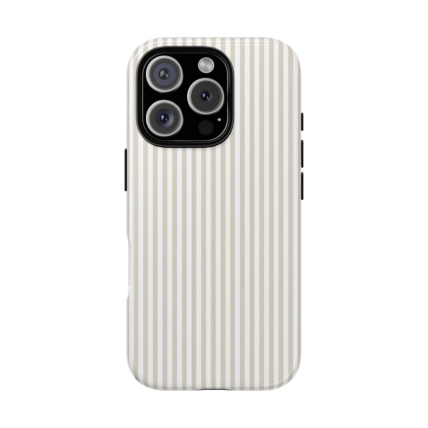 Beige Stripe Phone Case