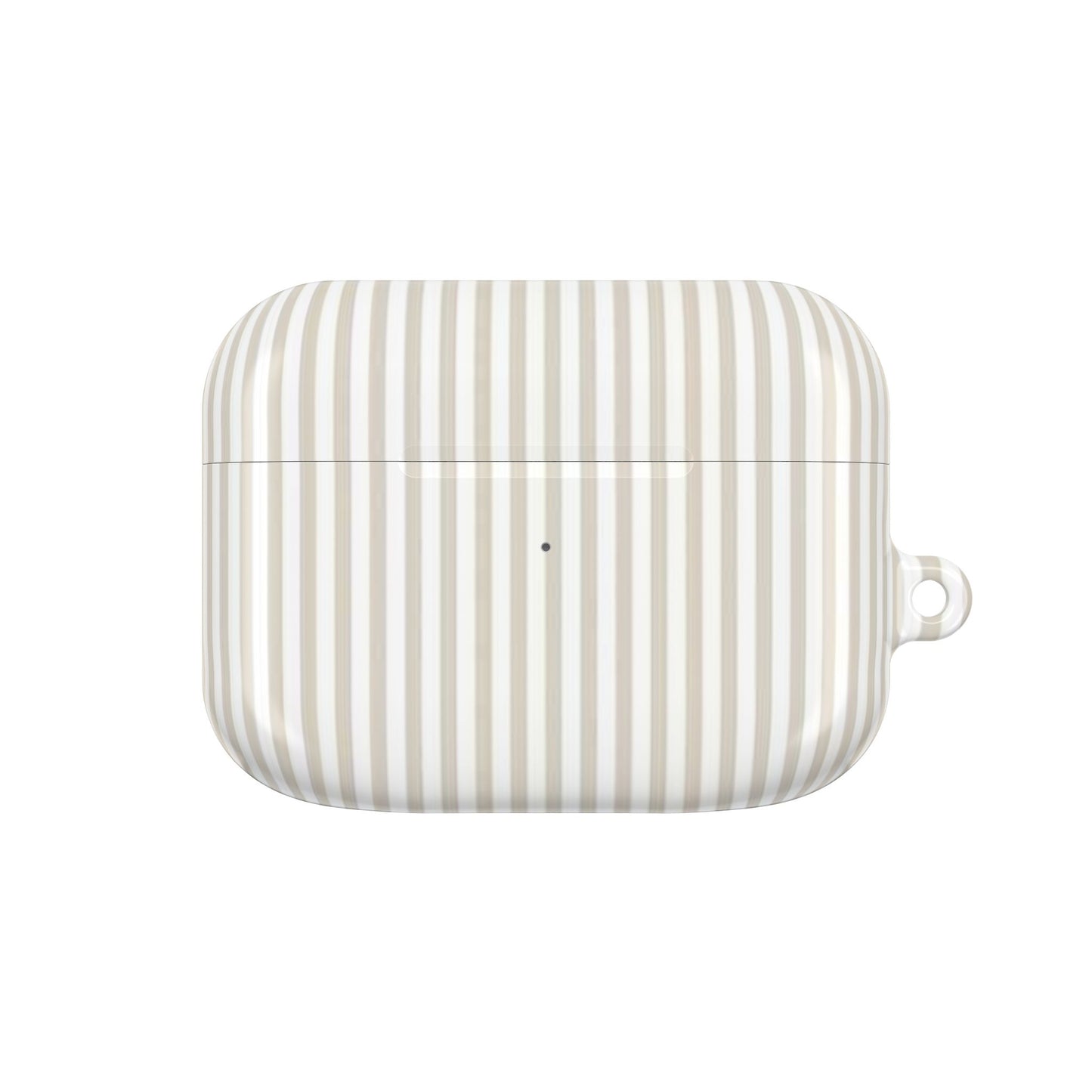 Beige Stripe AirPod Case