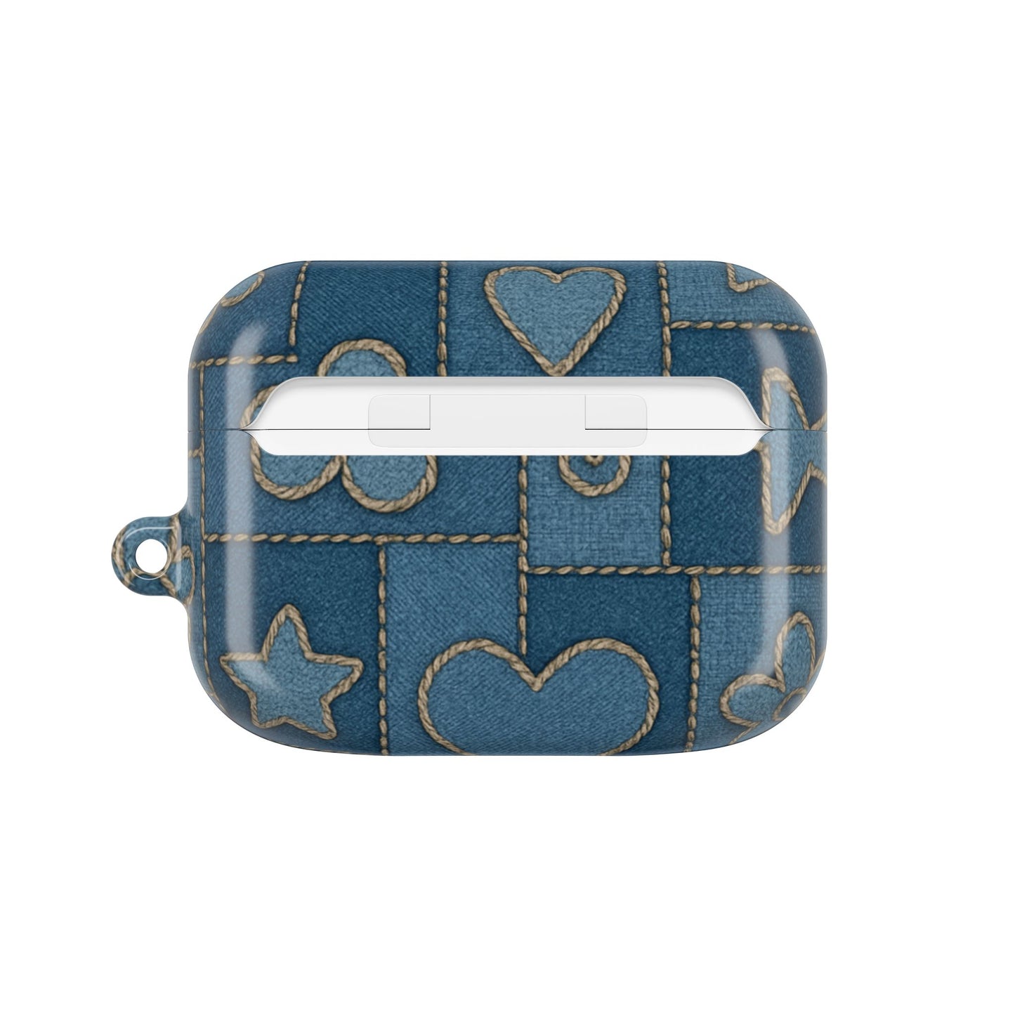 Denim Patchwork AirPod Case