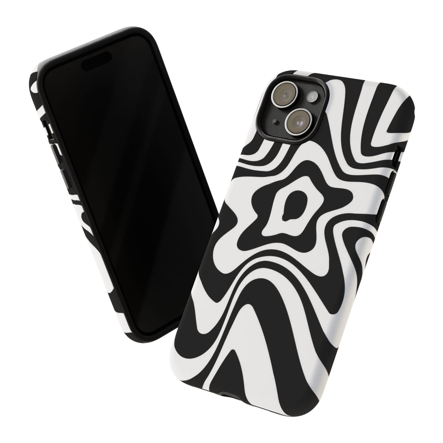 Black Swirl Phone Case