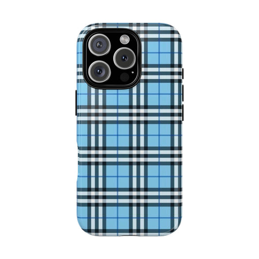 Blue Plaid Phone Case