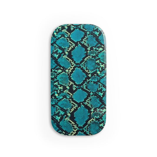 Blue Snakeskin Phone Grip/Stand