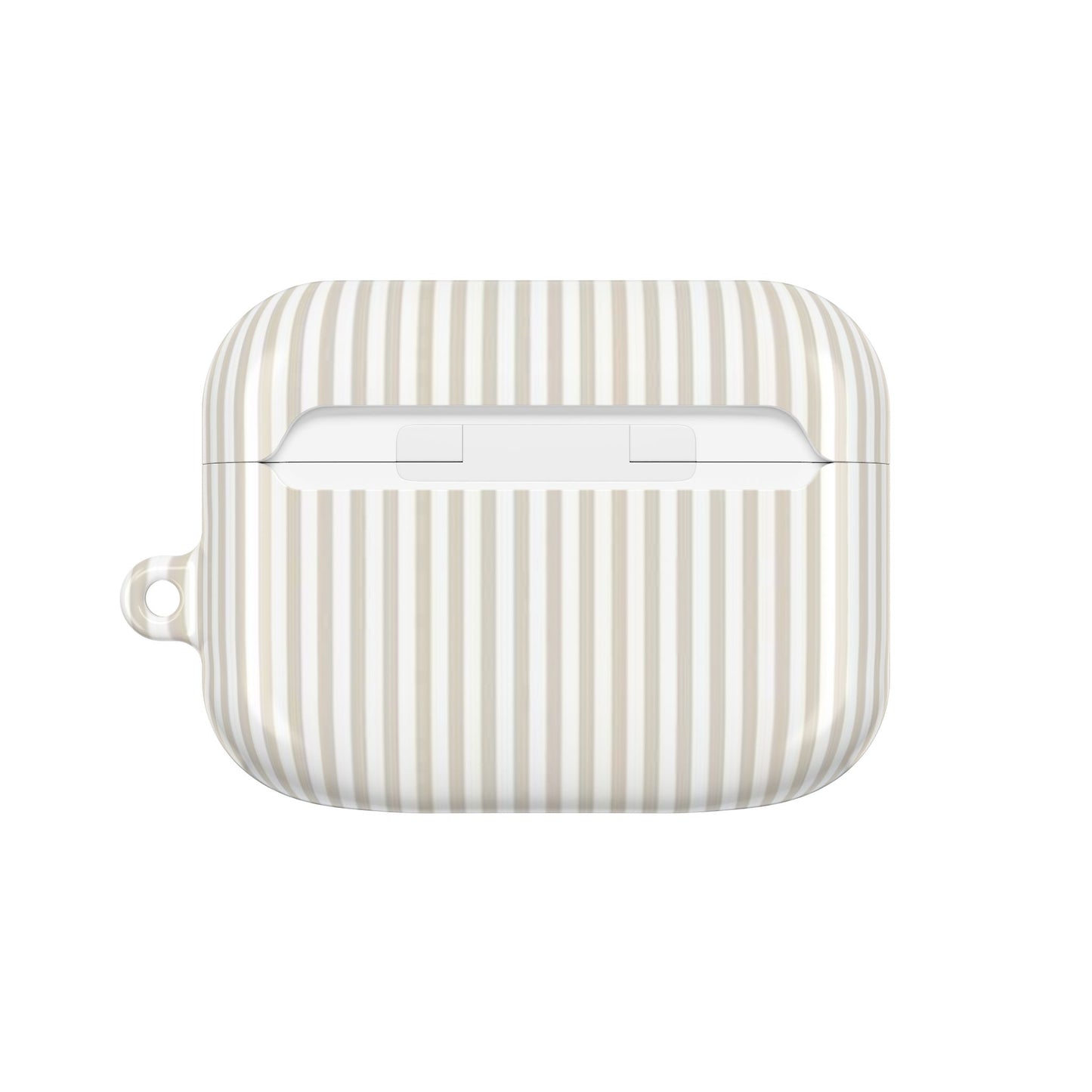 Beige Stripe AirPod Case