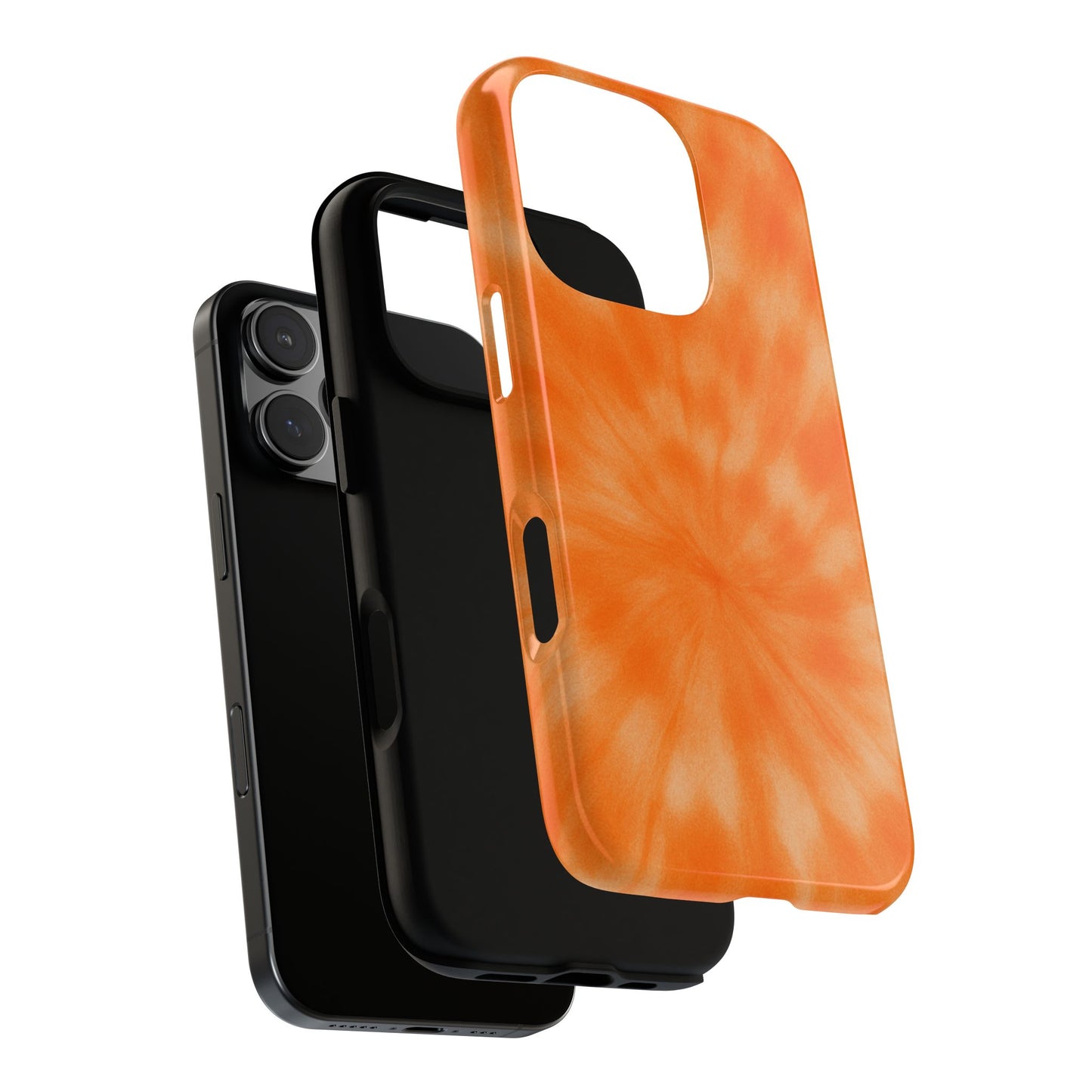 Orange Tie-Dye Phone Case