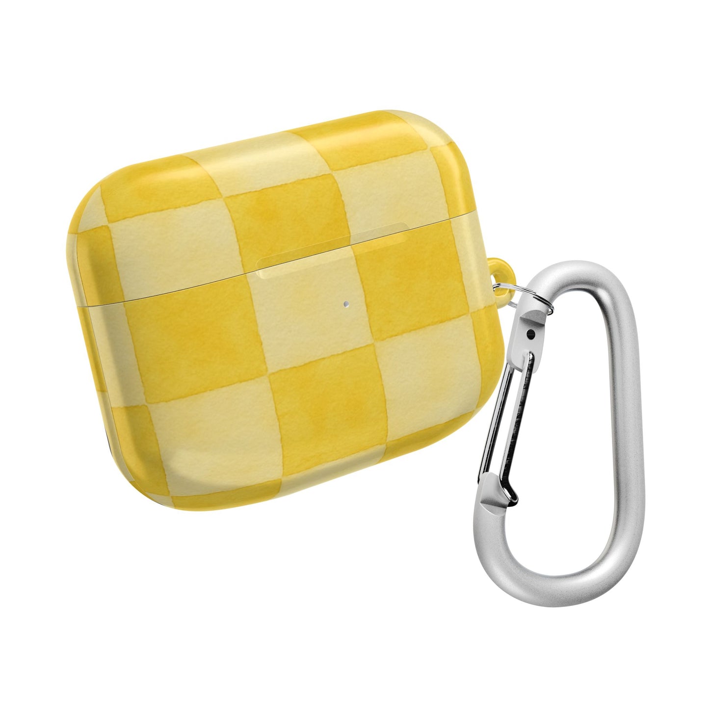 Yellow Checkered AirPod Case