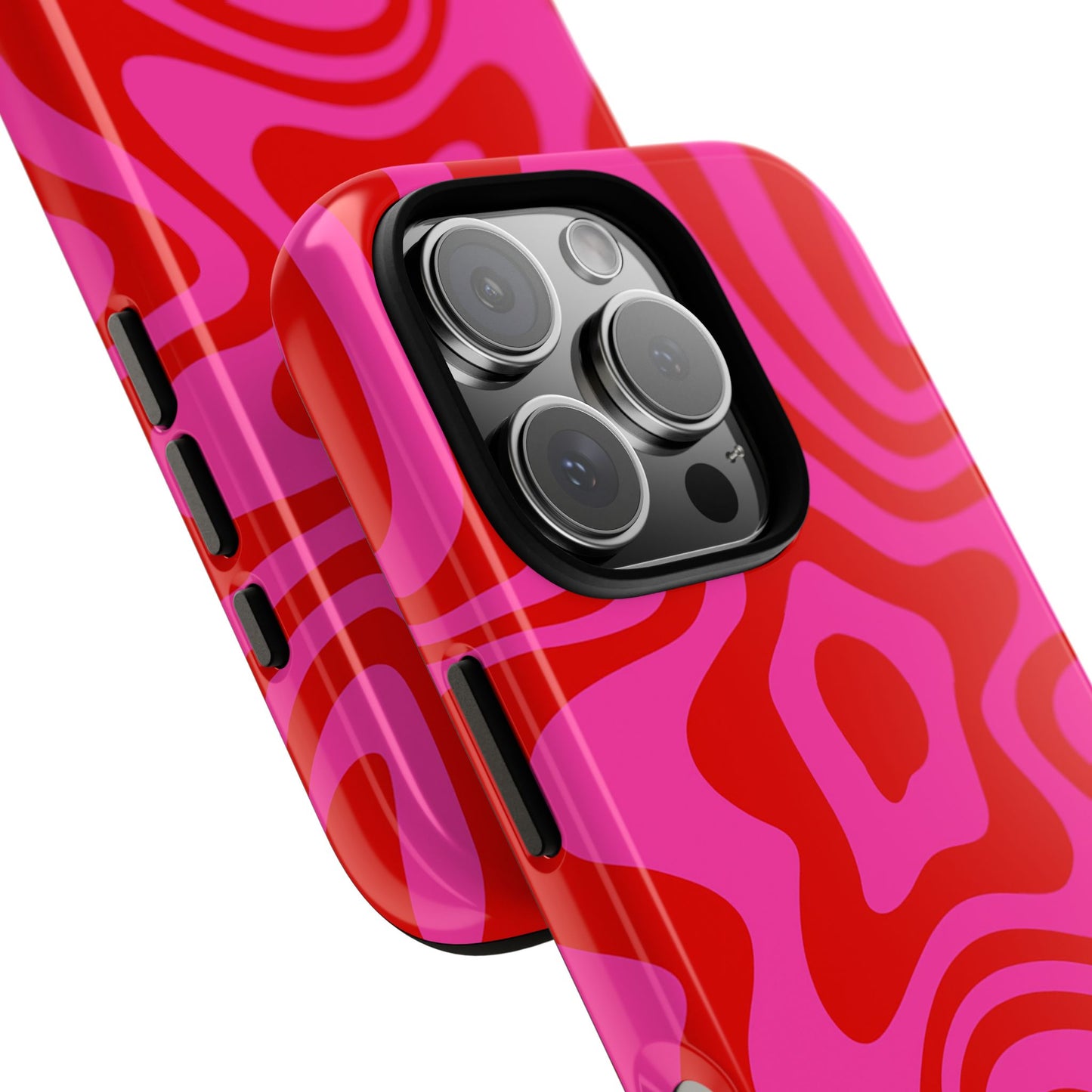 Red & Pink Swirl Phone Case