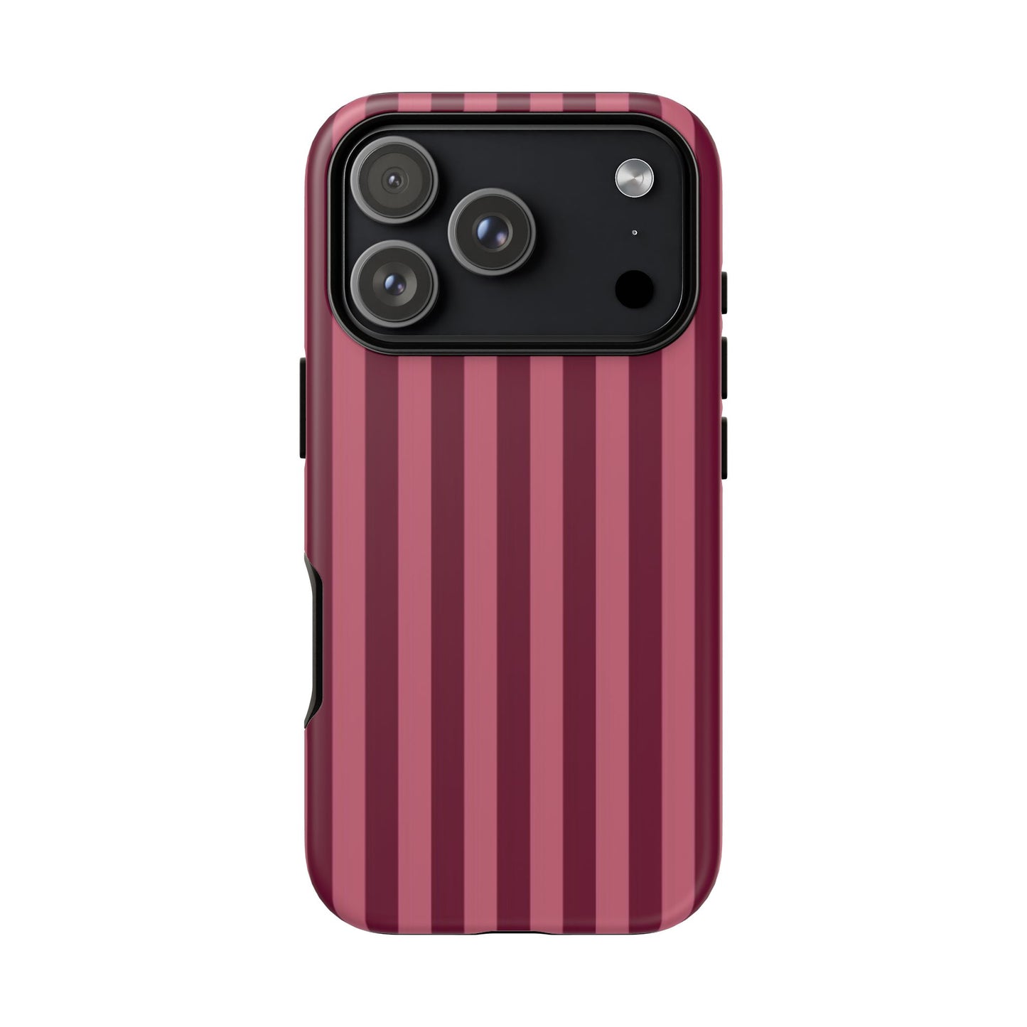 Burgundy Stripe Phone Case