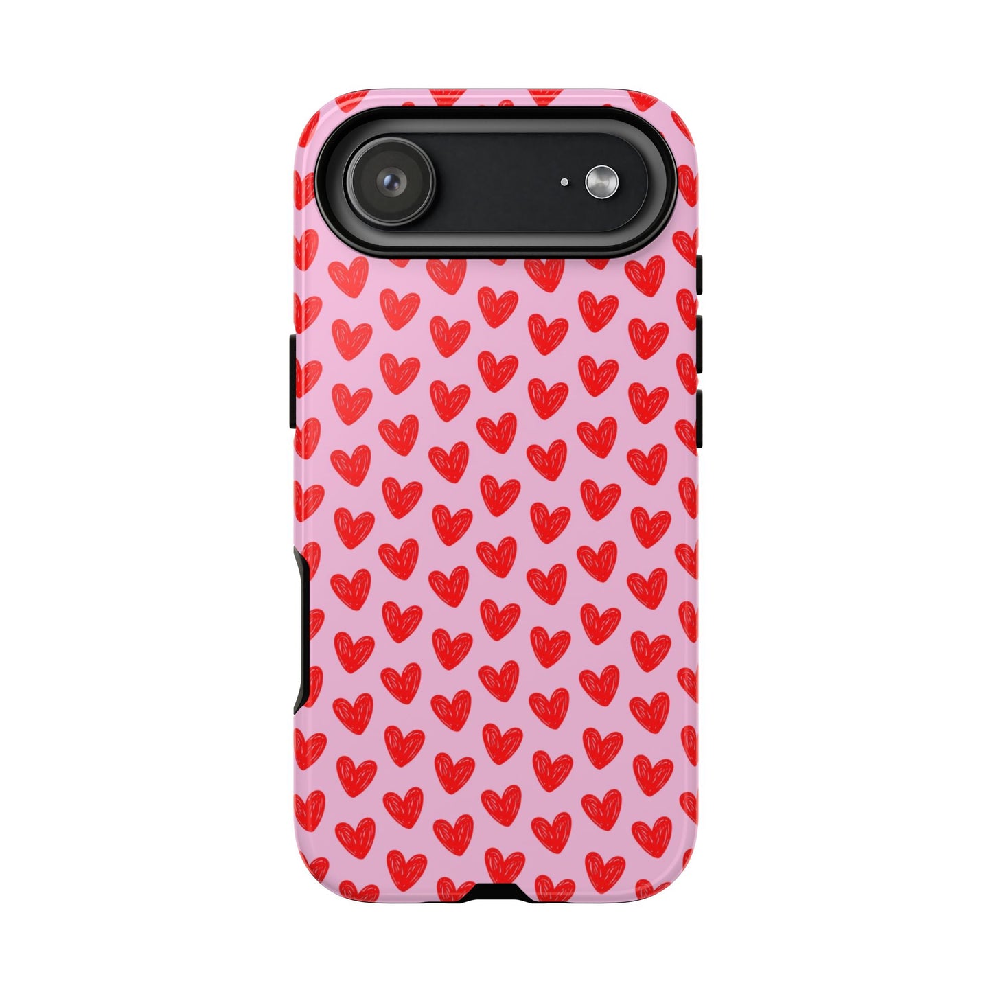Pink & Red Heart Case