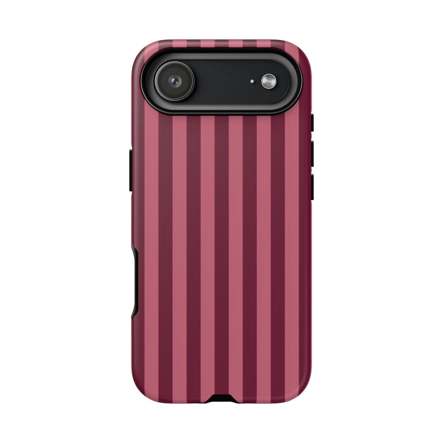 Burgundy Stripe Phone Case