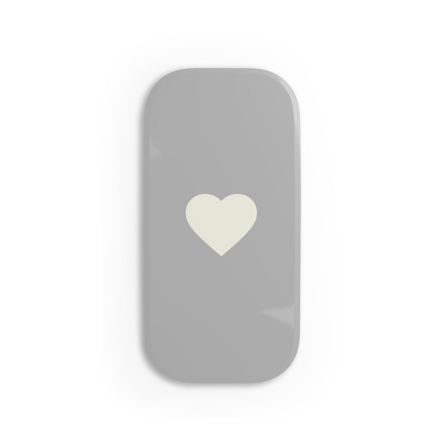 Gray Heart Phone Grip/Stand