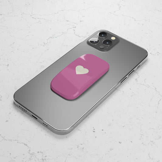 Pink Heart Phone Grip/Stand