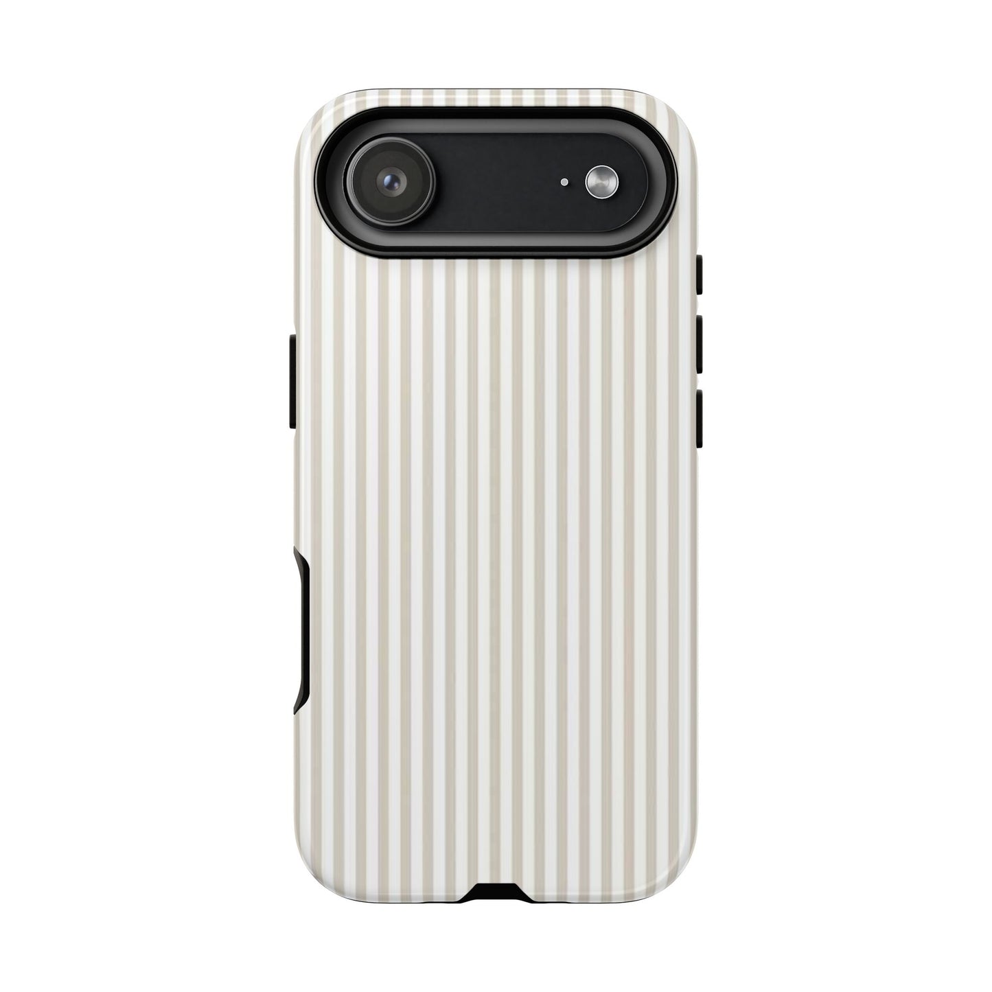 Beige Stripe Phone Case