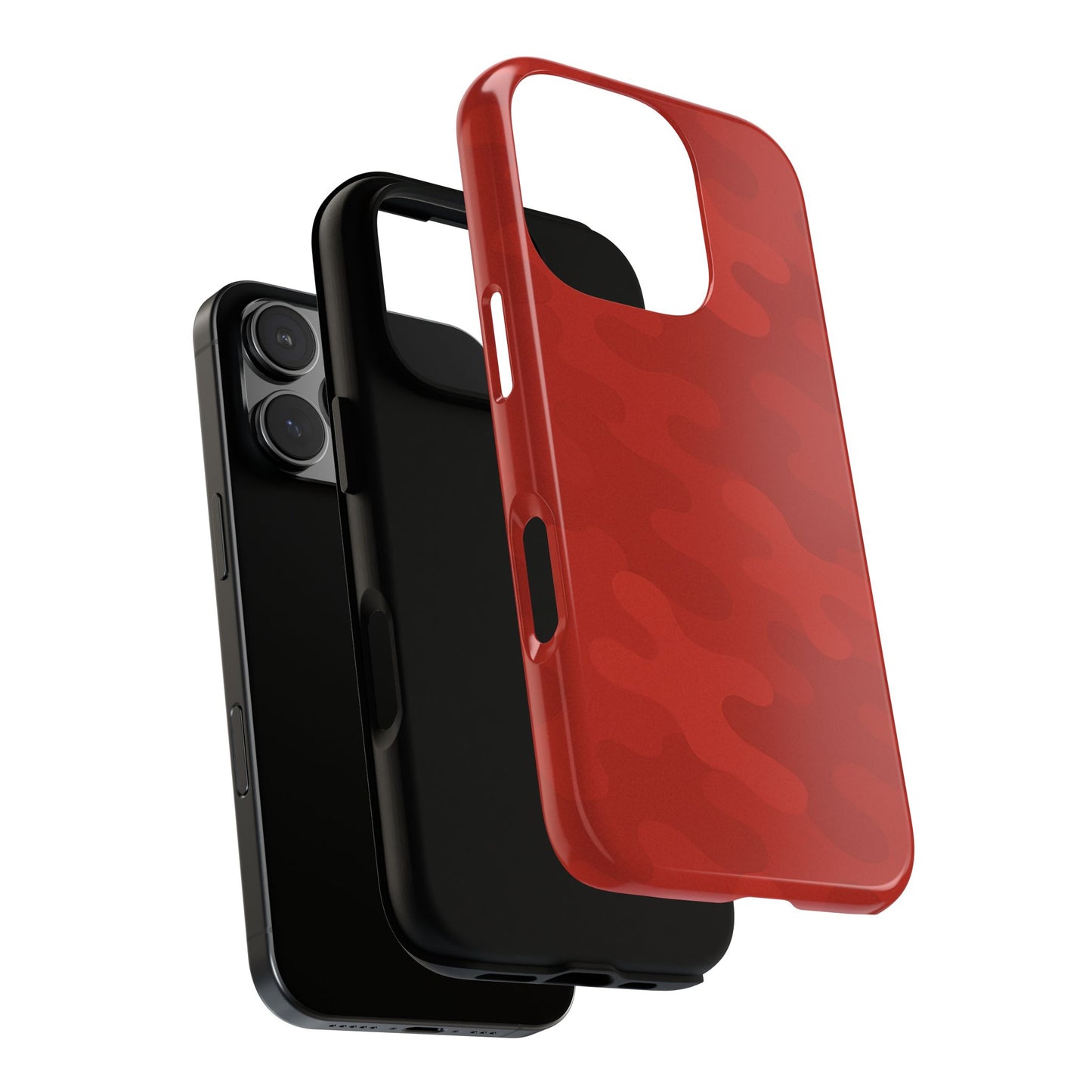 Red Camo Phone Case