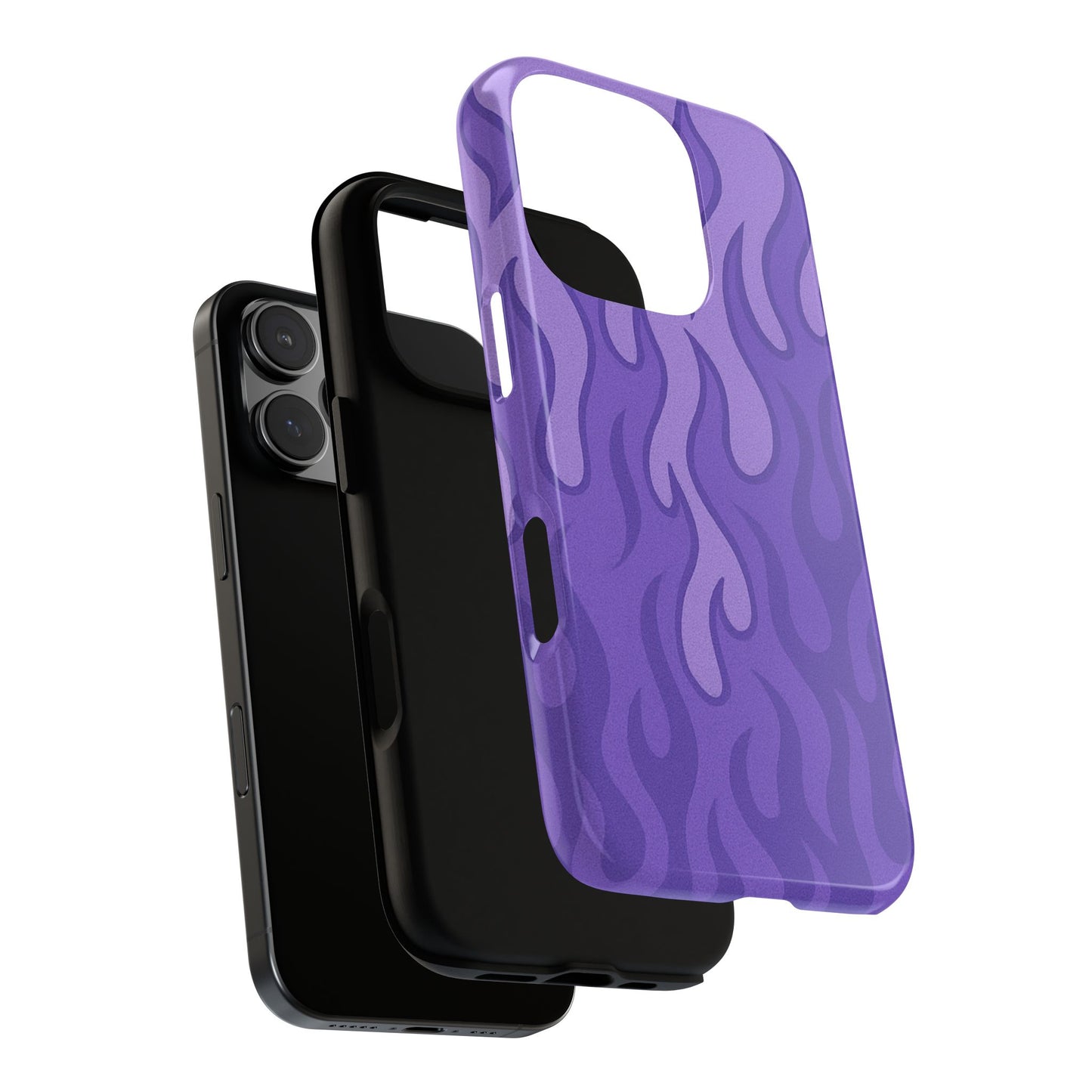 Purple Flame Phone Case