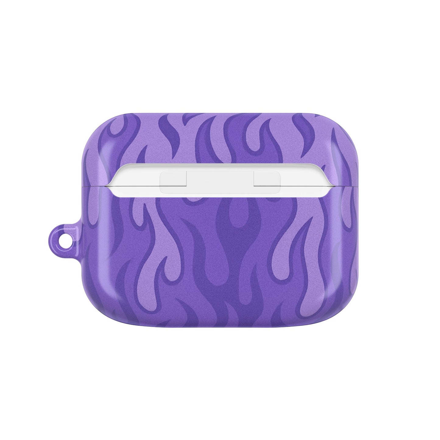 Purple Flame AirPod Case