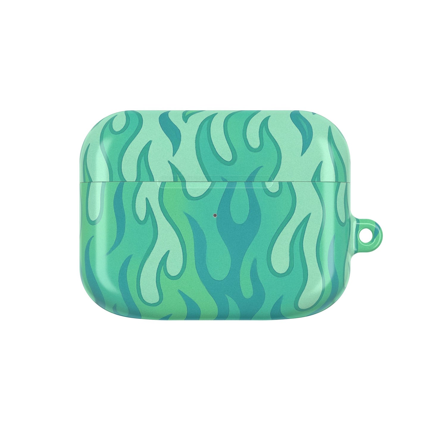 Green Flame AirPod Case