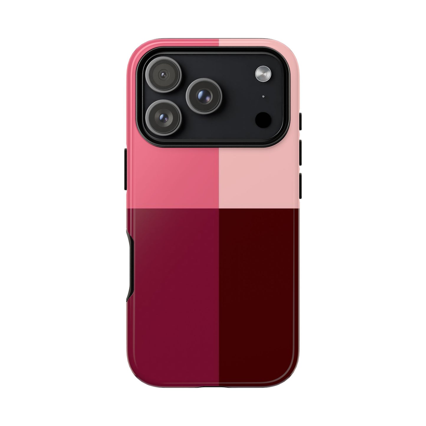 Berry Colorblock Phone Case