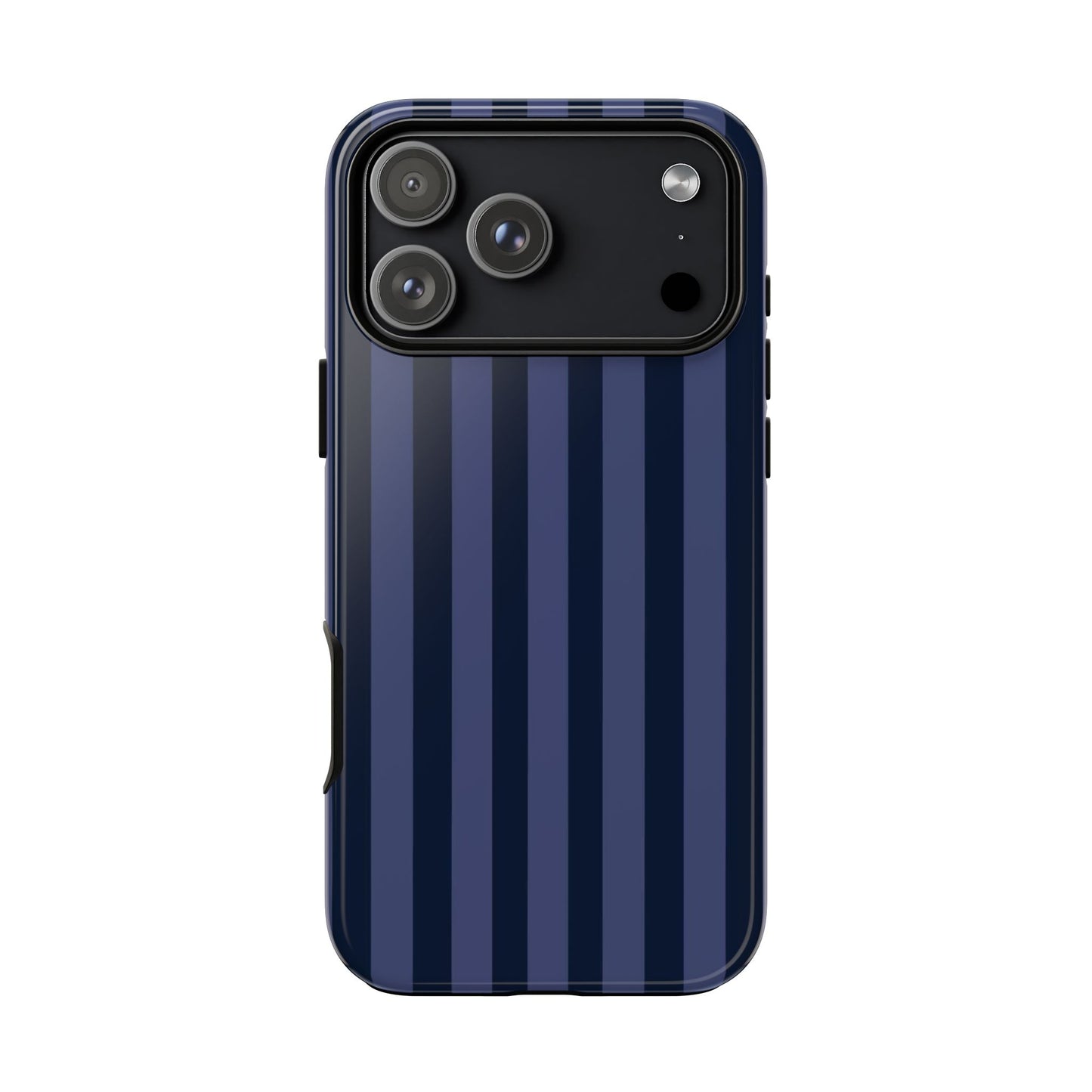 Navy Blue Stripe Phone Case