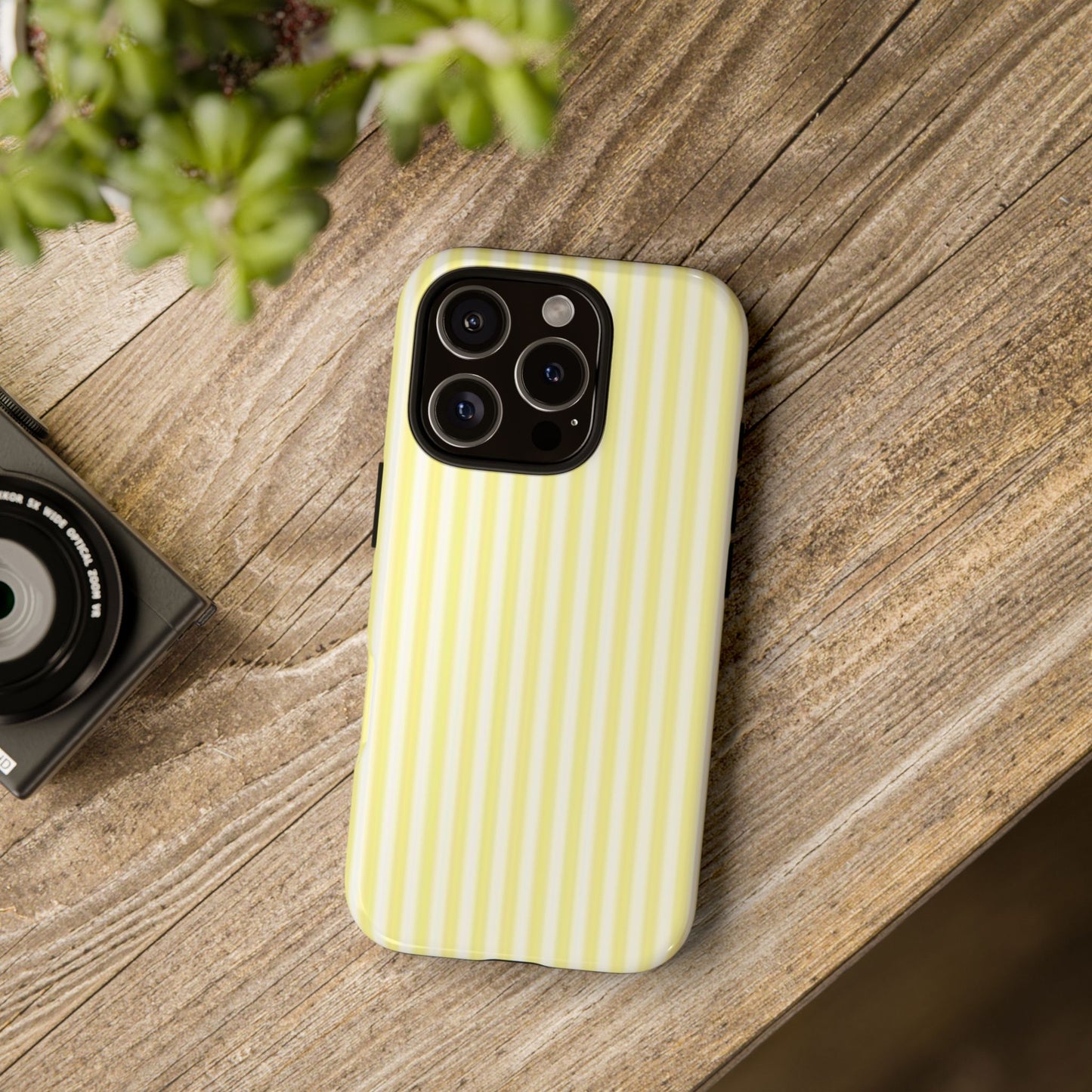 Yellow Stripe Phone Case