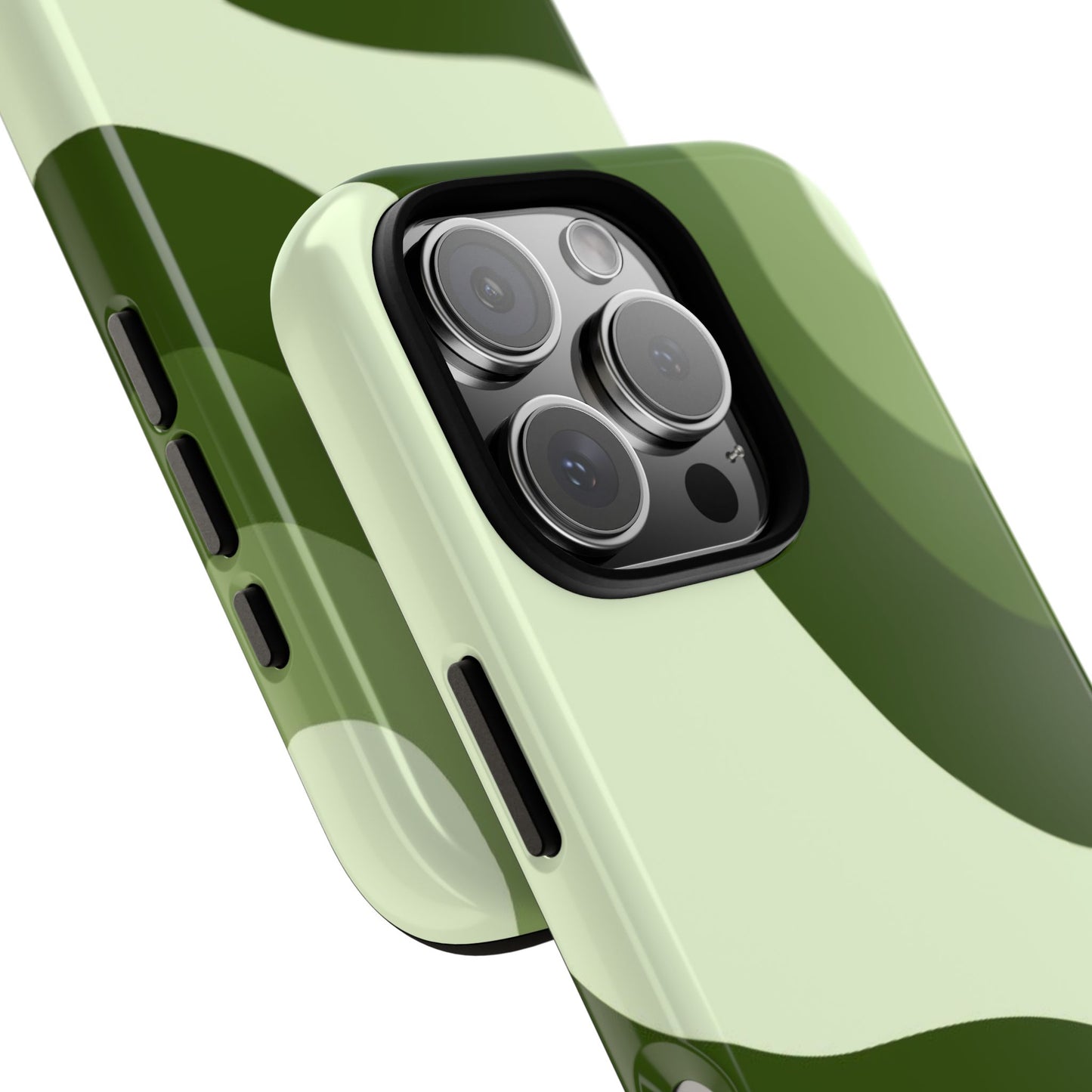 Green Waves Phone Case