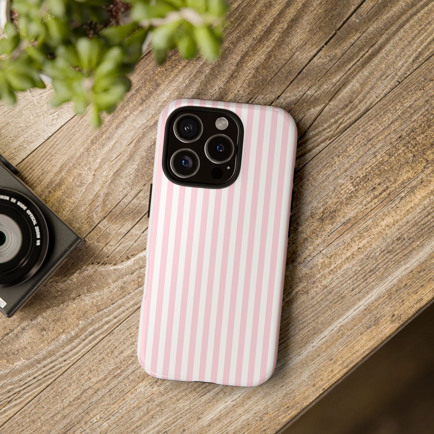 Pink Stripe Phone Case