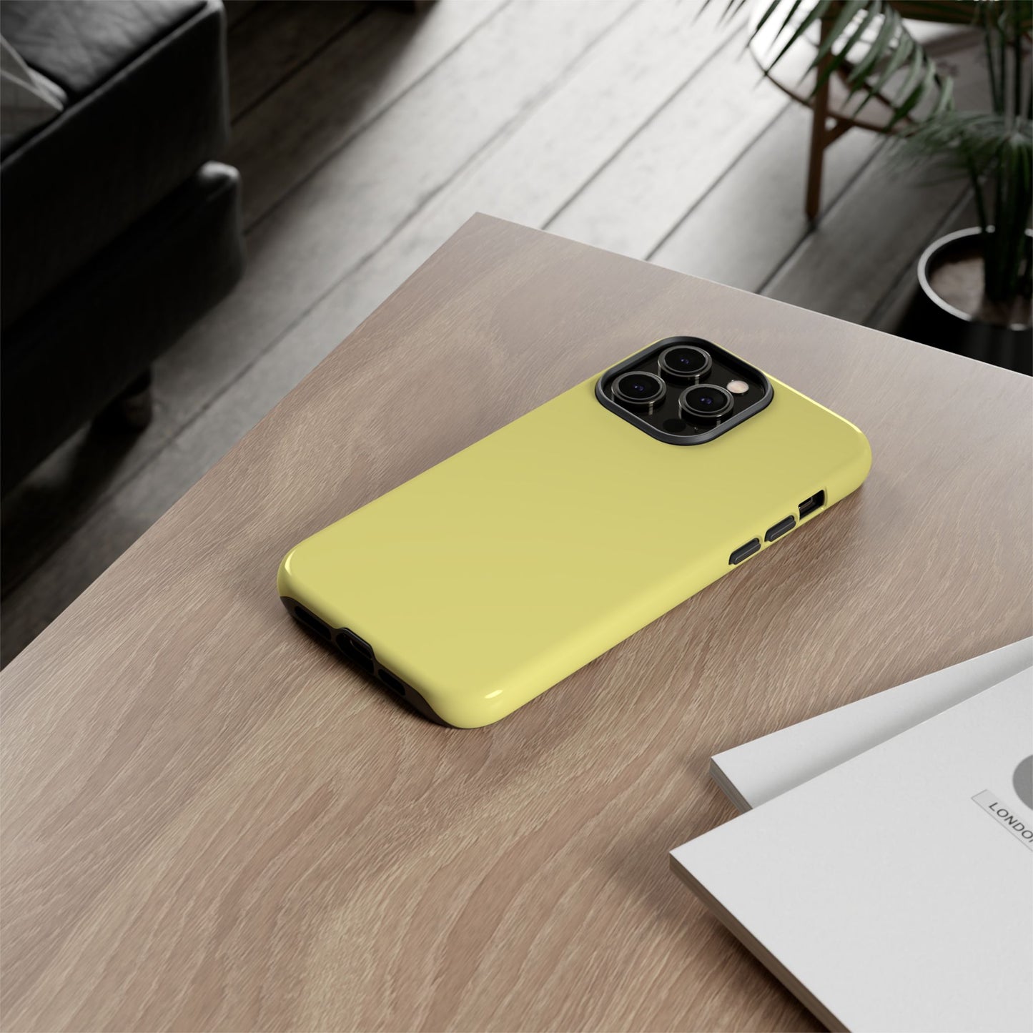 Butter Yellow Tough Case-Personalizable