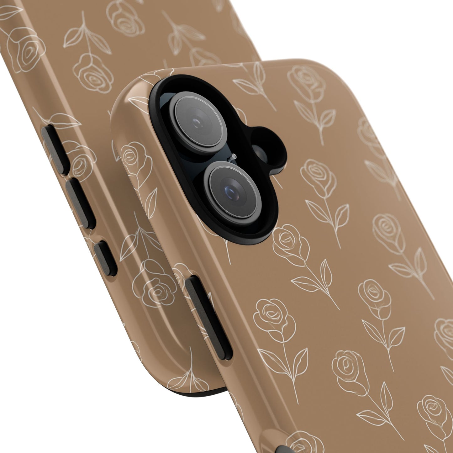 Beige Dainty Floral Case