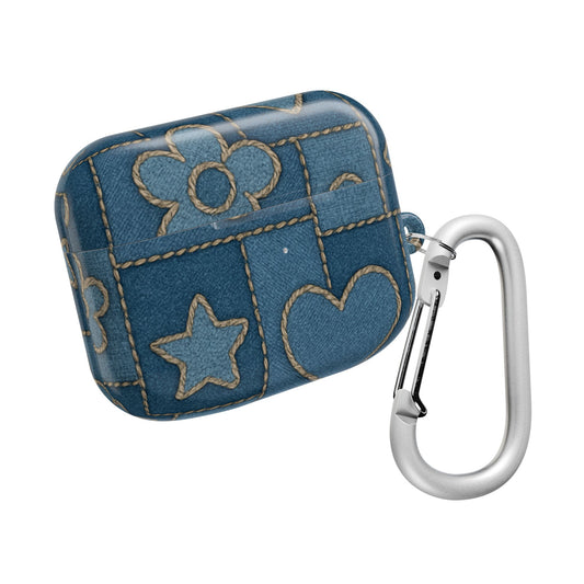 Denim Patchwork AirPod Case