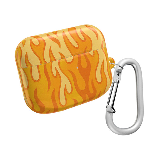Orange Flame AirPod Case