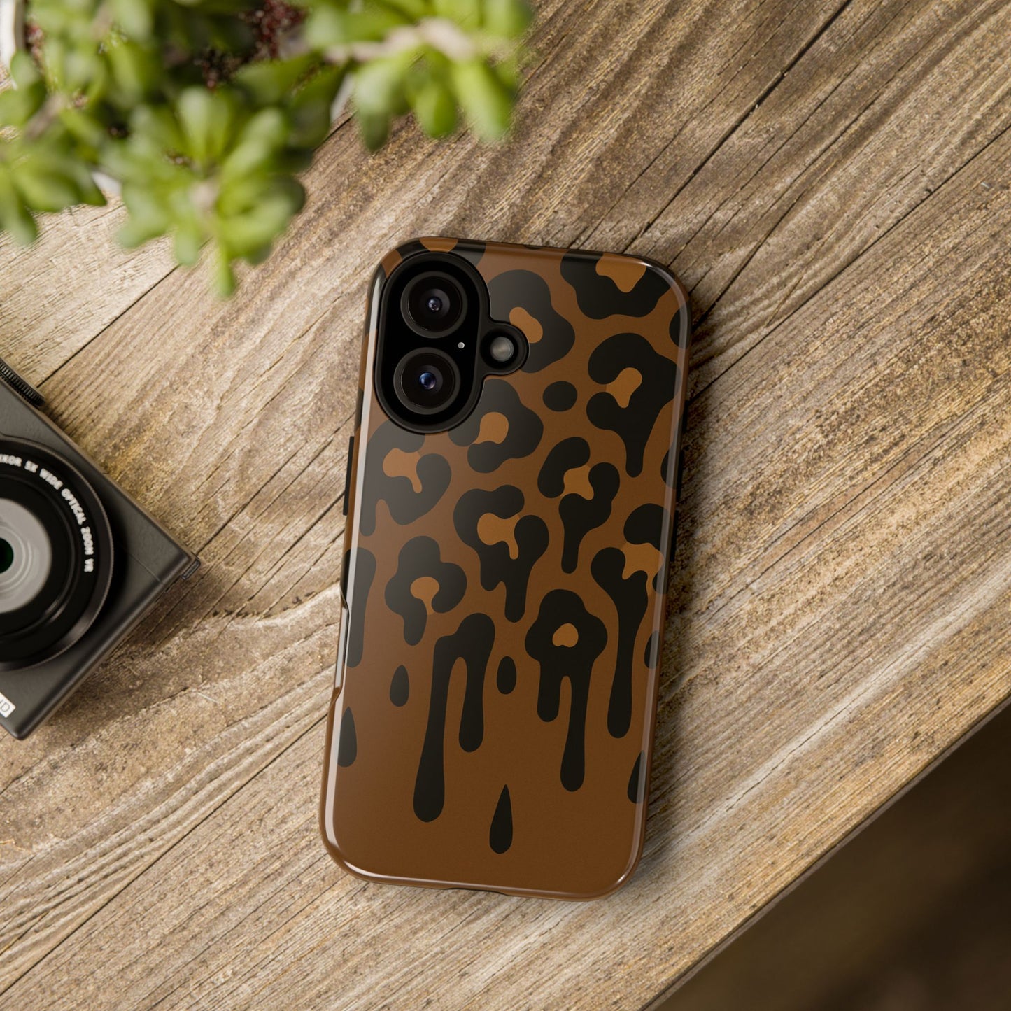 Leopard Drip Phone Case
