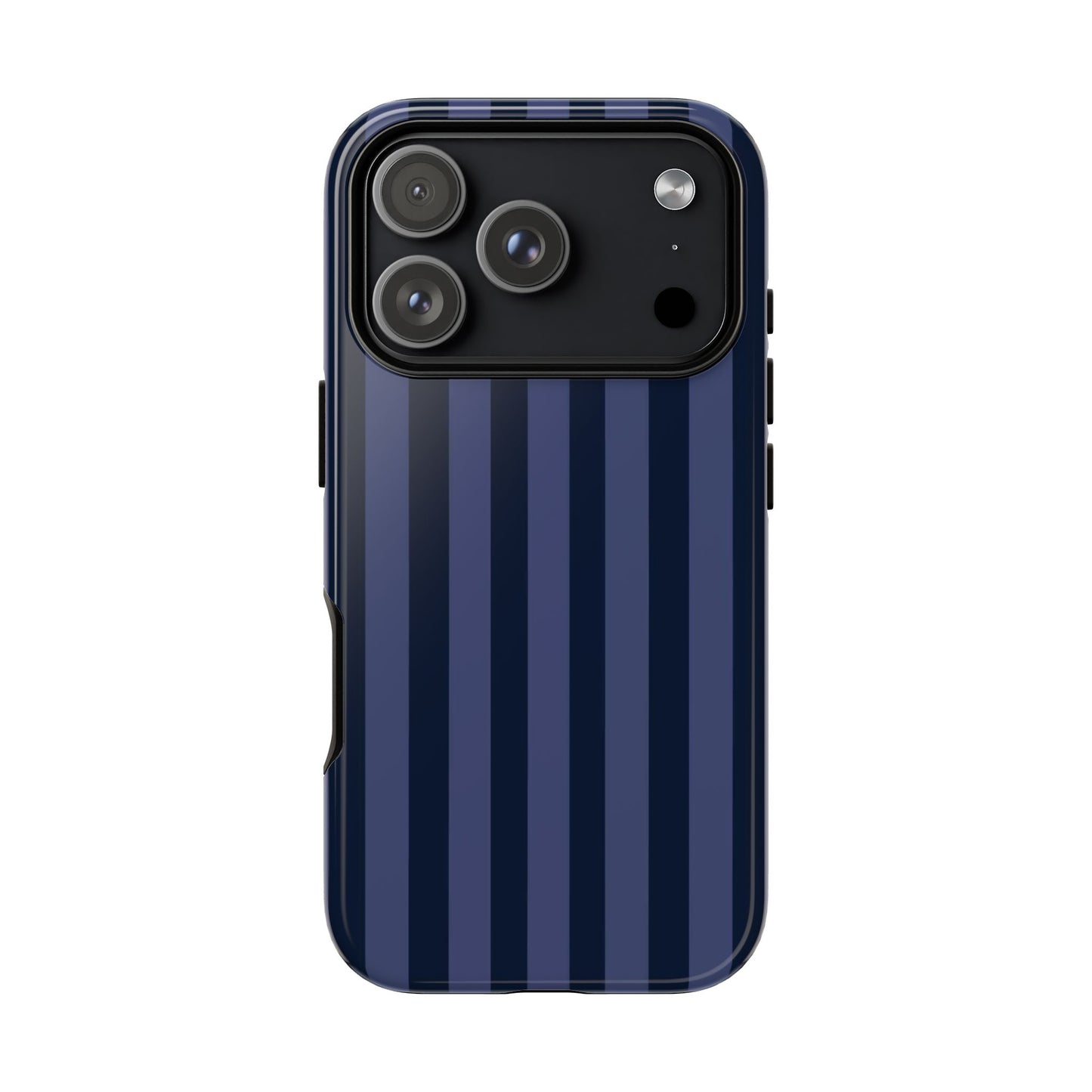 Navy Blue Stripe Phone Case