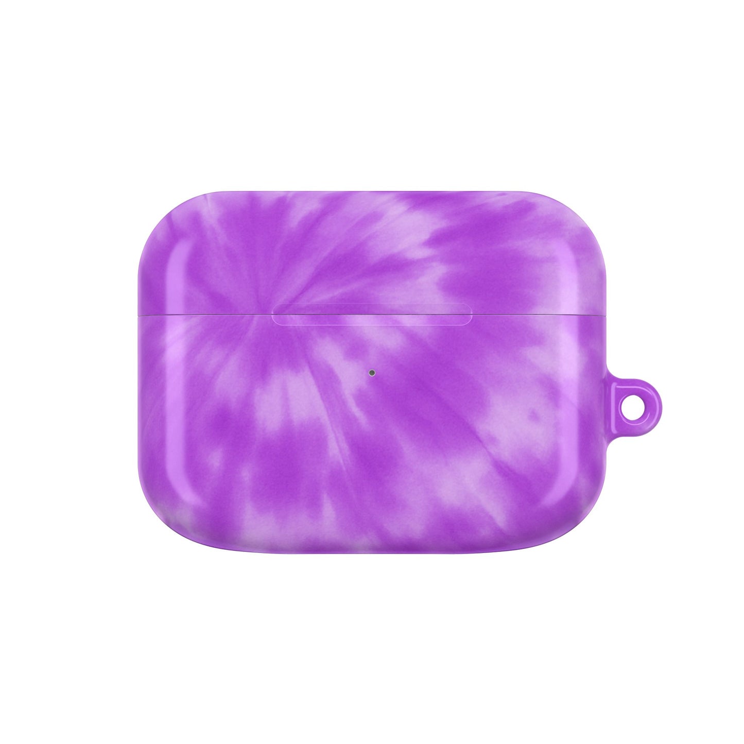 Purple Tie-Dye AirPod Case