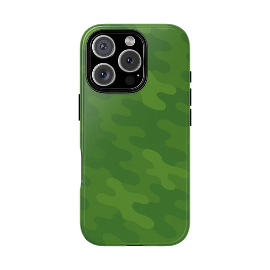 Green Camo Phone Case