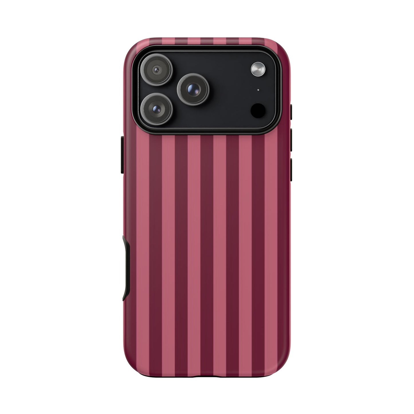 Burgundy Stripe Phone Case