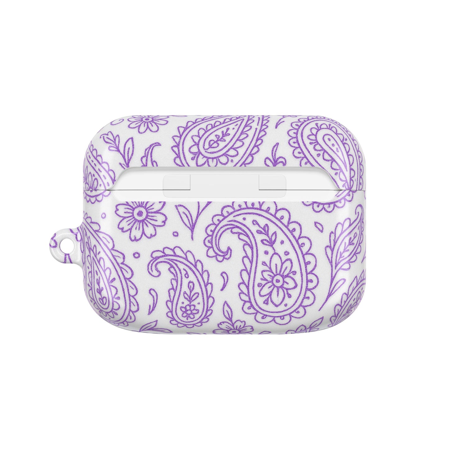 Purple Paisley AirPod Case