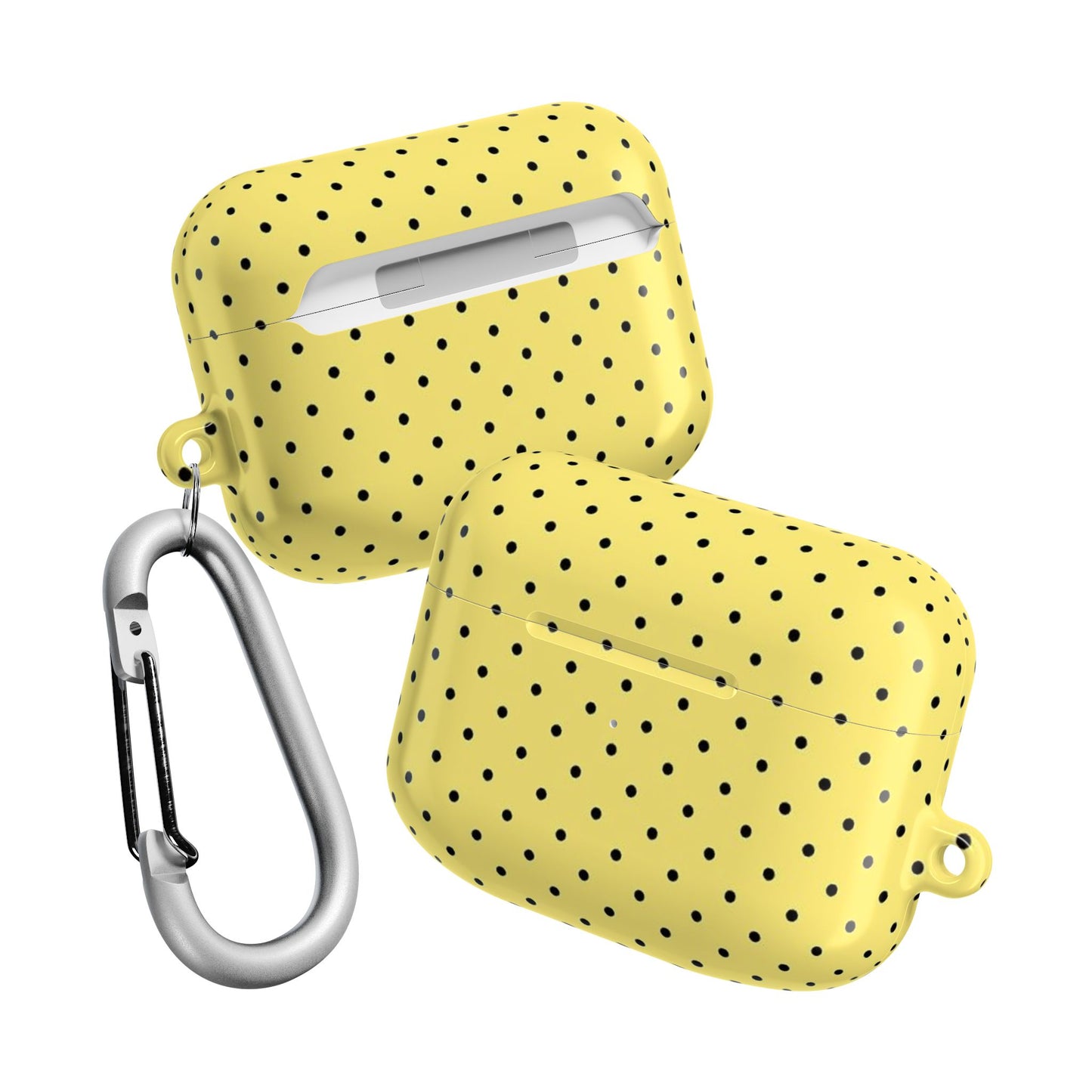 Yellow Polka Dot AirPod Case