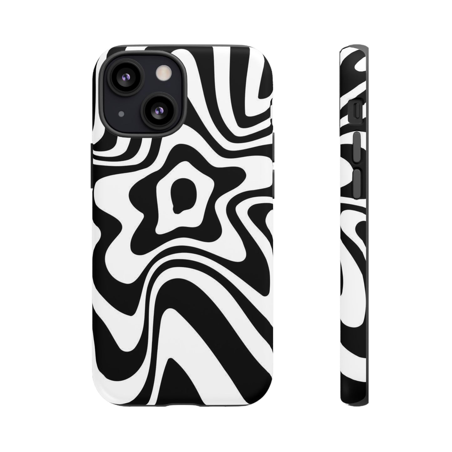 Black Swirl Phone Case