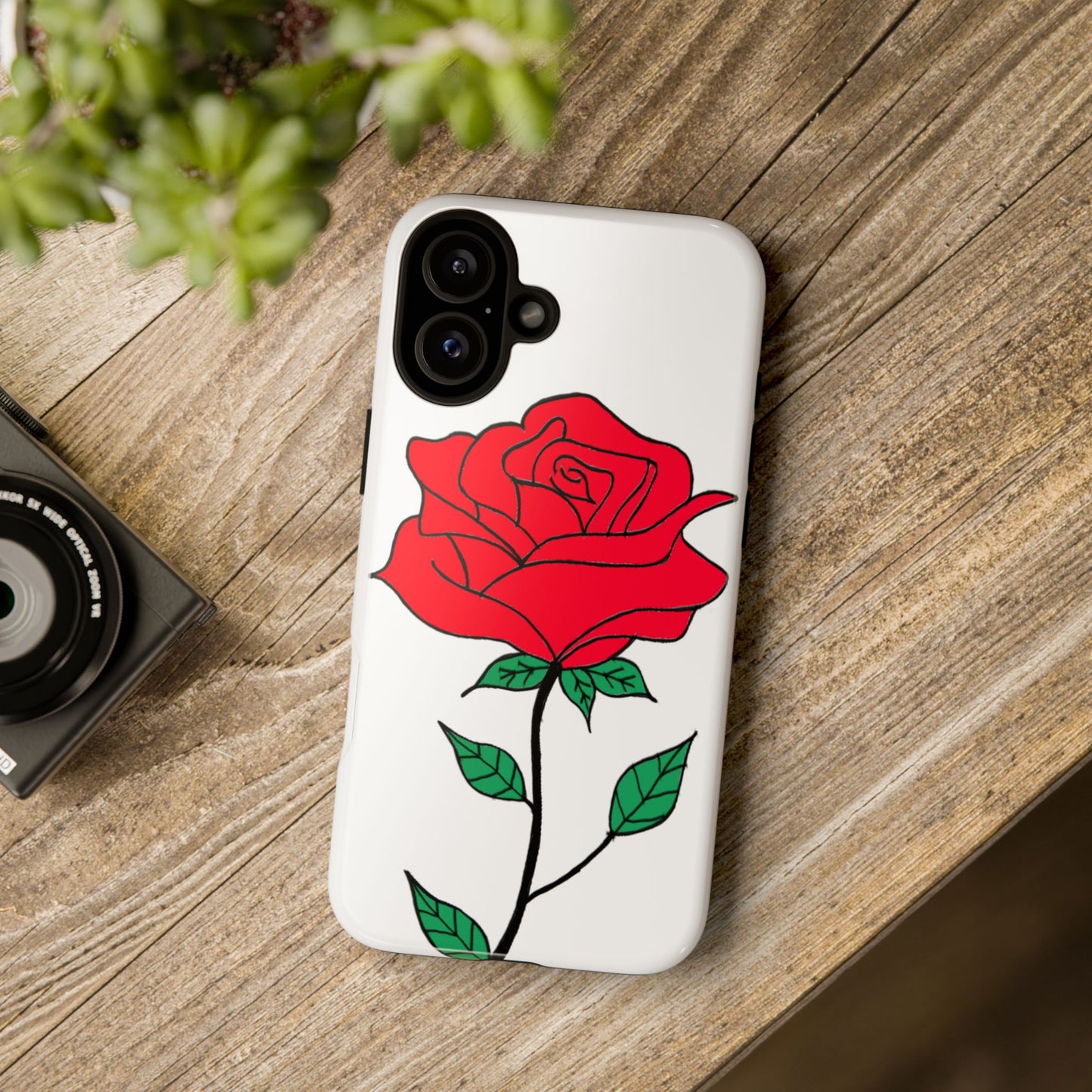 Red Rose Phone Case