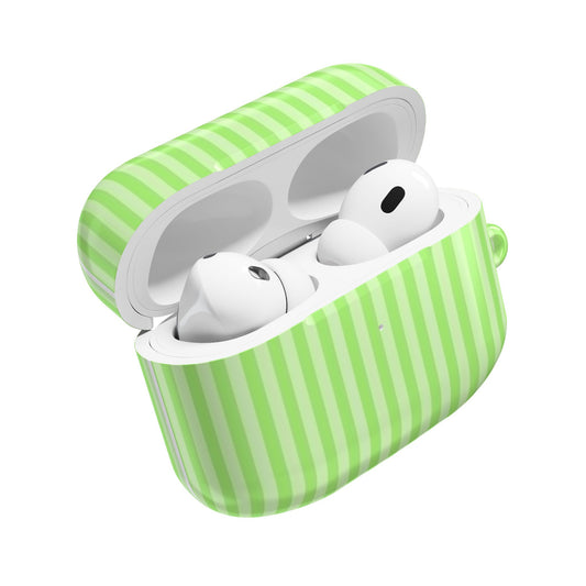 Green Stripe AirPod Case