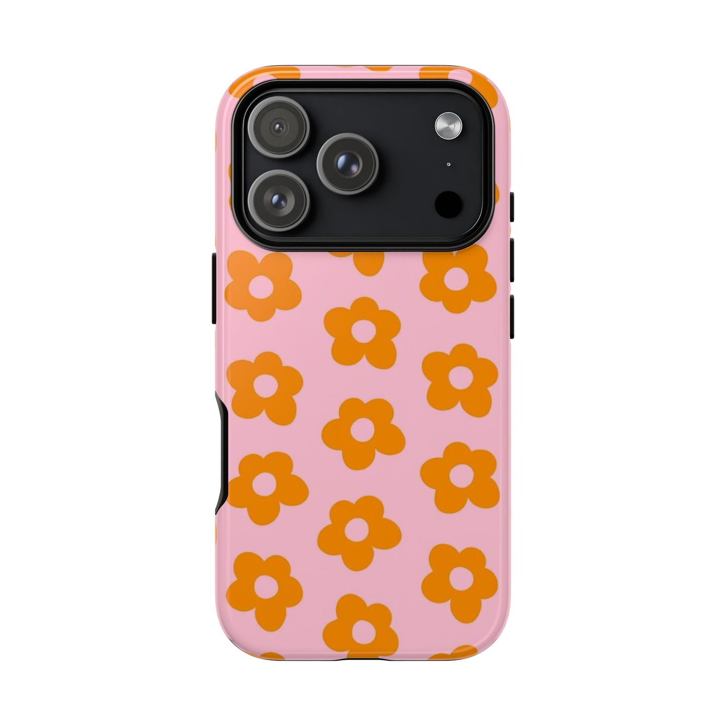 Orange Flower Tough Case