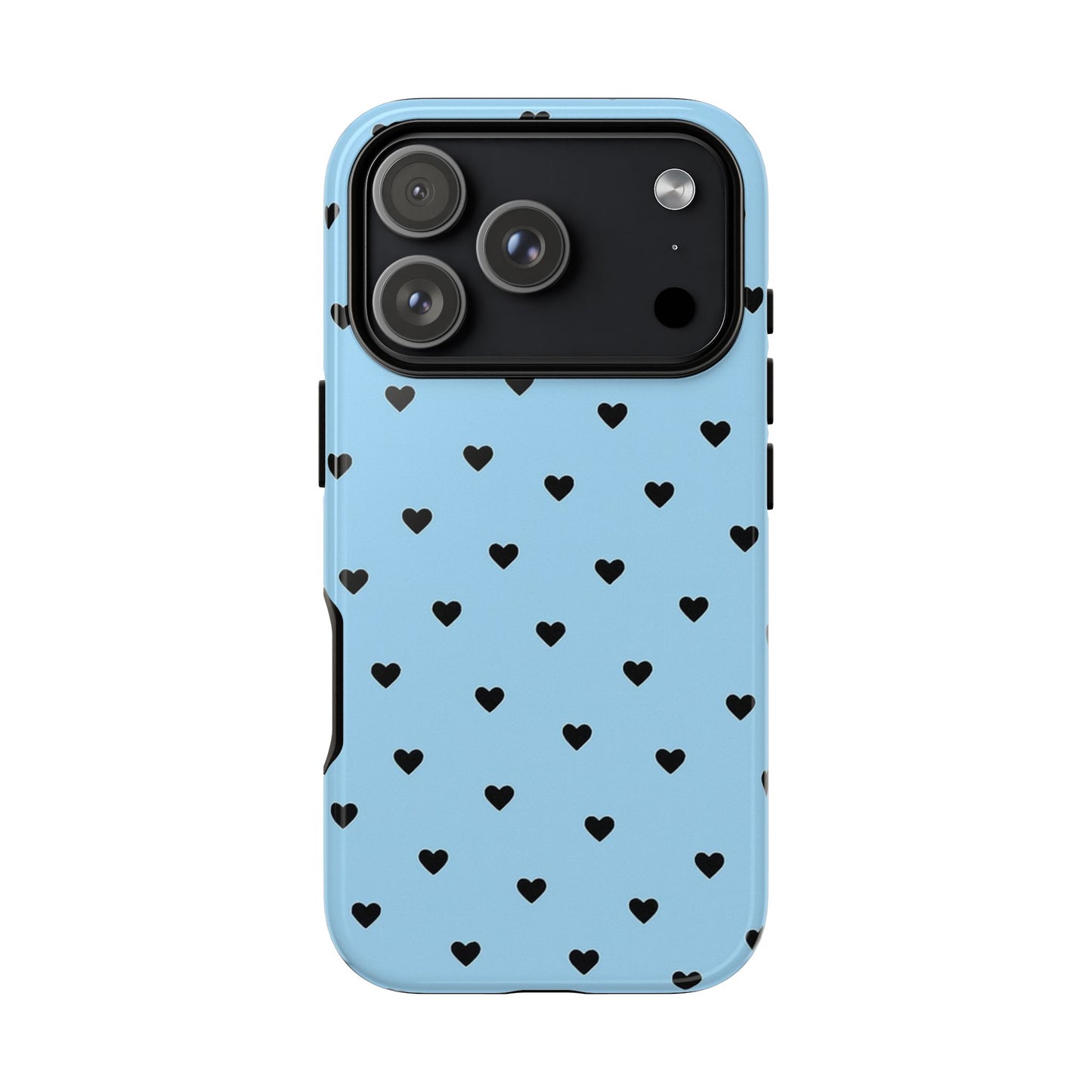 Blue Mini Heart Phone Case