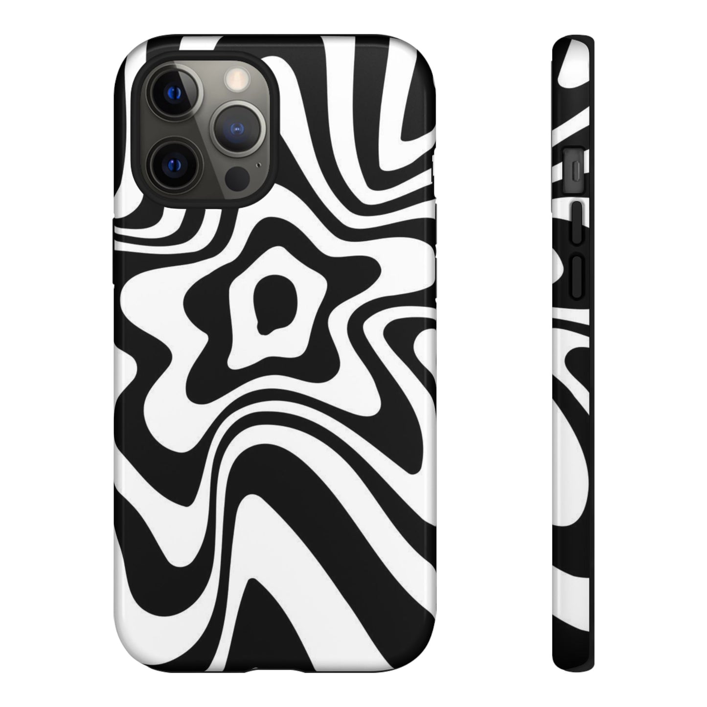 Black Swirl Phone Case