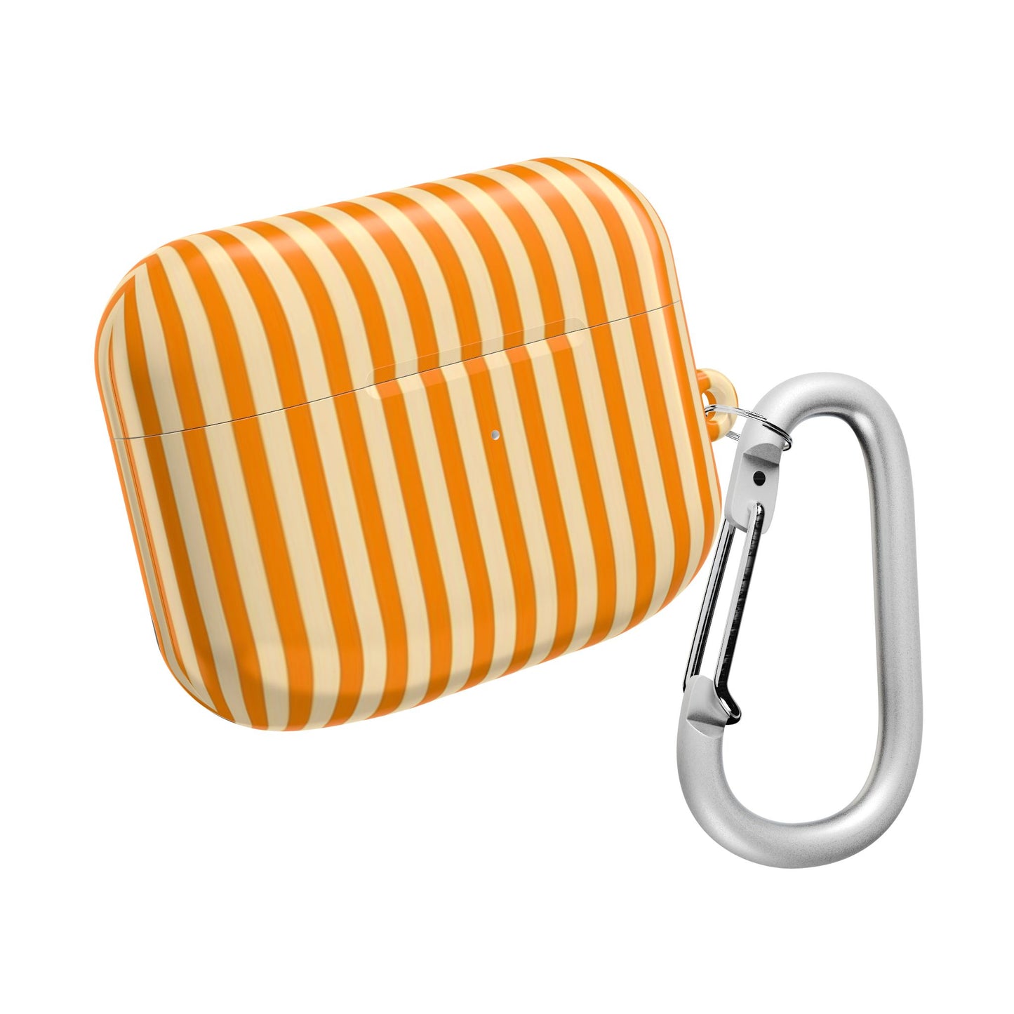 Orange Stripe AirPod Case