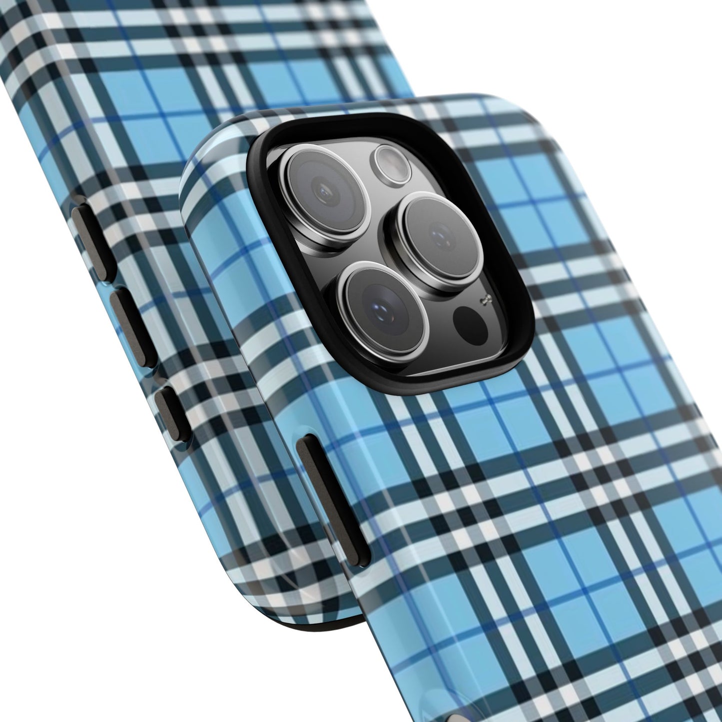 Blue Plaid Phone Case