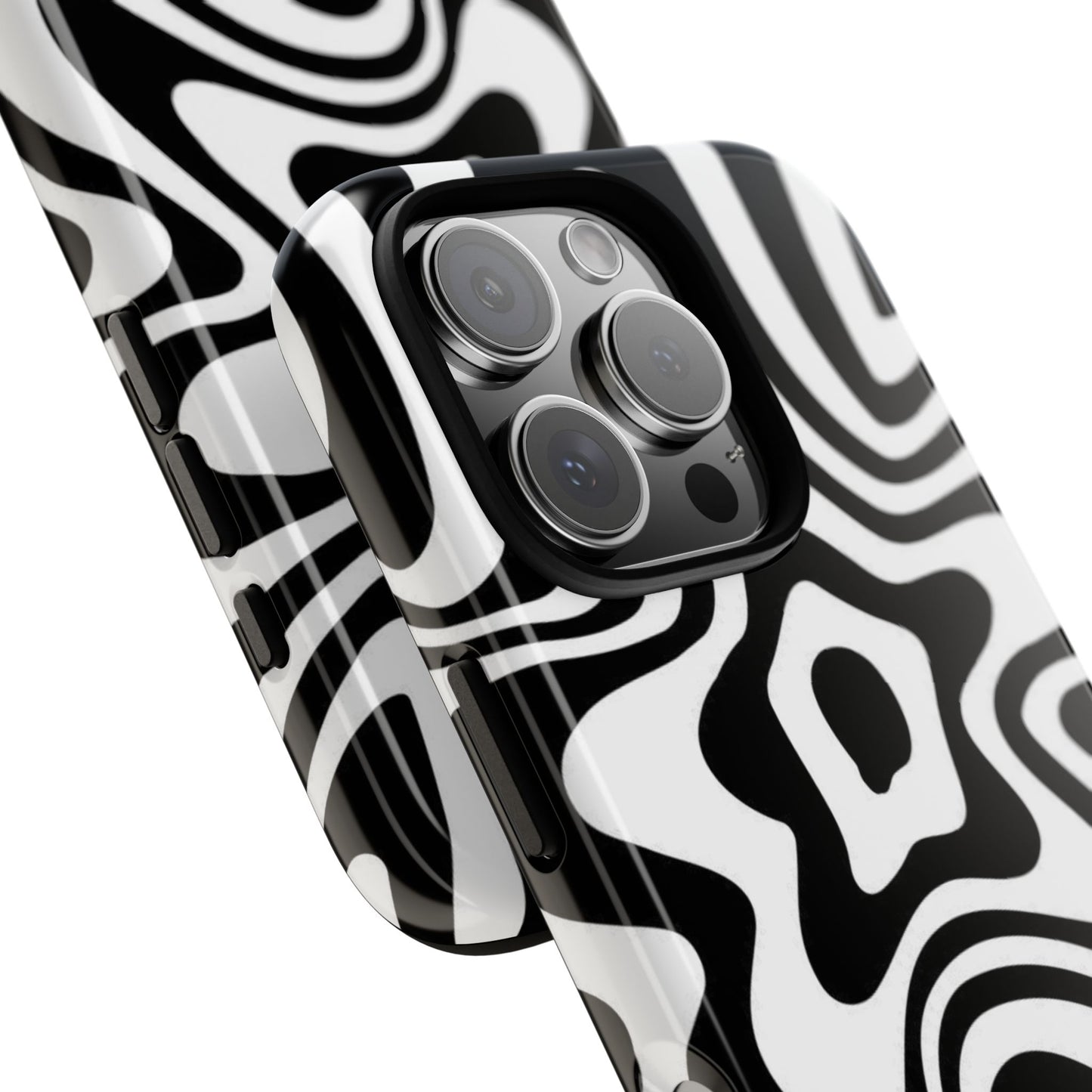 Black Swirl Phone Case