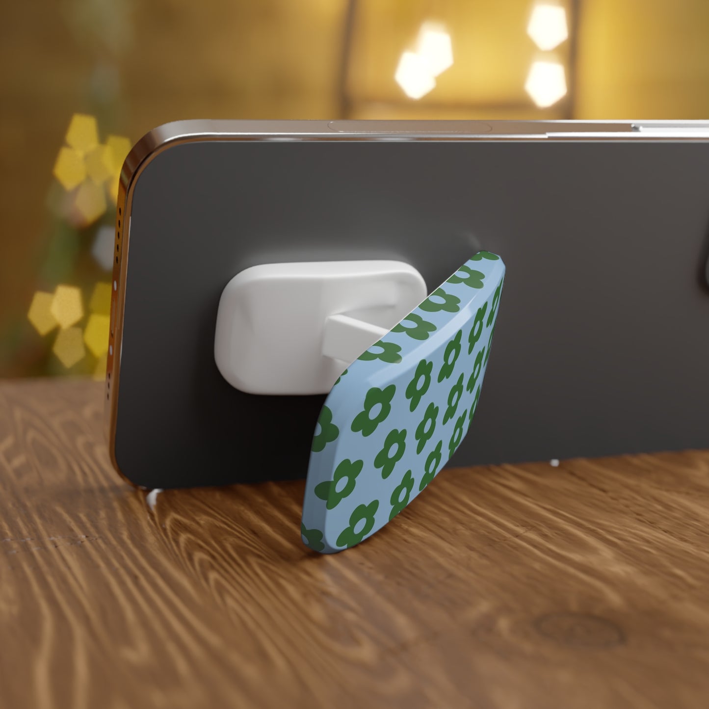 Green Flower Phone Grip/Stand