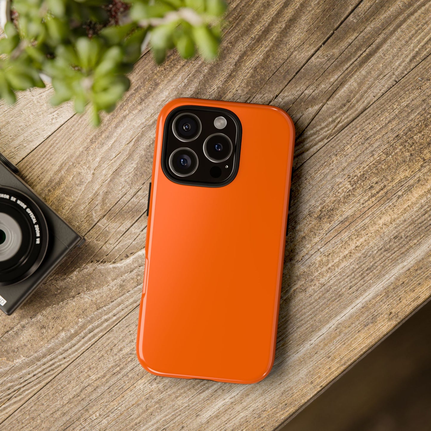 Orange Tough Case- Personalizable