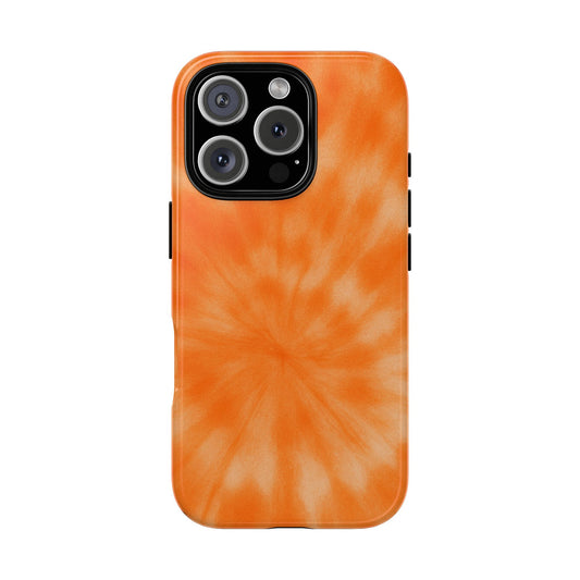 Orange Tie-Dye Phone Case